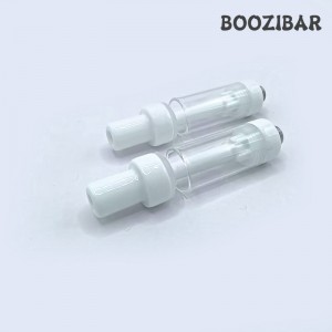 BooziBar 1ML 510 Thread CBD Round Nozzle Full Ceramic Cartridge