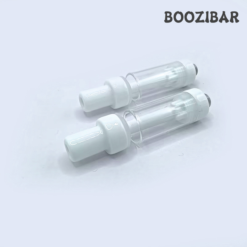 BooziBar 1ML 510 thread CBD round nozzle full ceramic cartridge