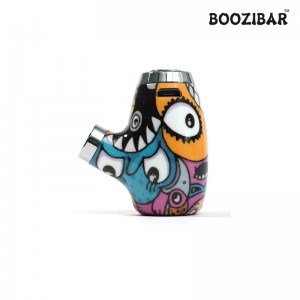 BooziBar 900mah Rechargeable Pipe shaped CBD vape Battery