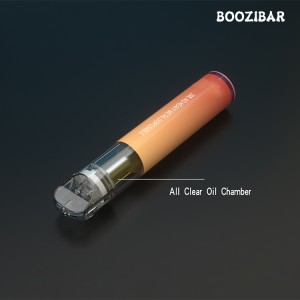 BooziBar 2ML 280mAh Type-c Rechargeable Disposable CBD Vape Pen With Breathing Light