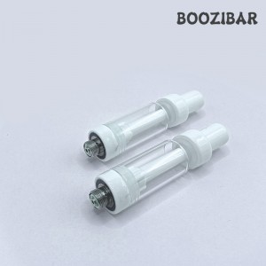 BooziBar 1ML 510 Thread CBD Round Nozzle Full Ceramic Cartridge