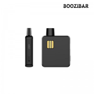 BooziBar 3ML 350 MAh Type-c Rechargeable Ceramic Atomizer Core Disposable CBD Vape