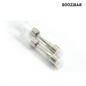 BooziBar 0.8ML/1.0ML 510 Threaded Glass Nozzle Cartridge