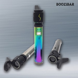BooziBar 1000mAh Rechargeable Rainbow Tube Dry Herb Vaporizers