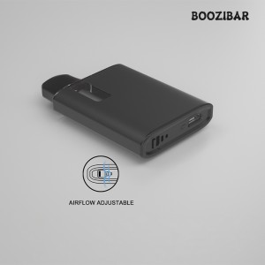BooziBar 2 ML Disposable Square CBD With Push Button Adjustable Airflow